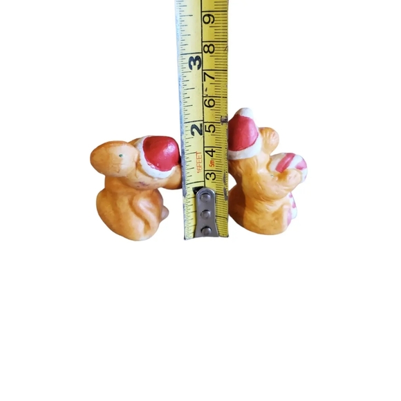 Vintage mini Christmas figurines - Picture 2 of 2